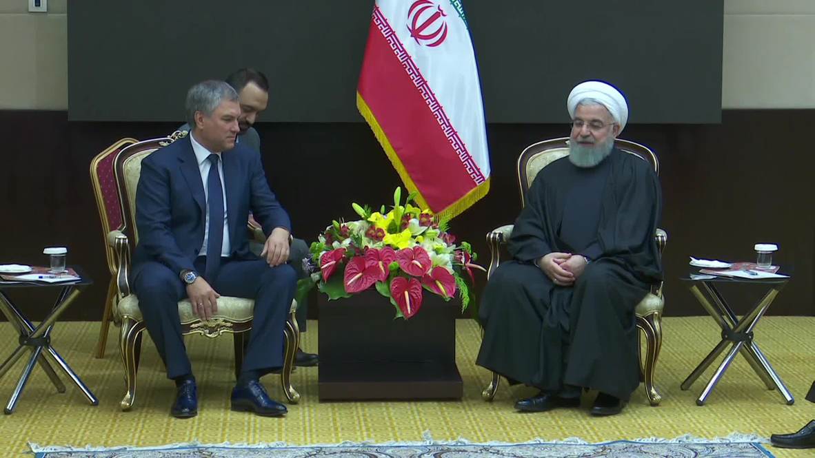 Iran: State Duma Chairman calls for cooperation in anti-terrorism efforts