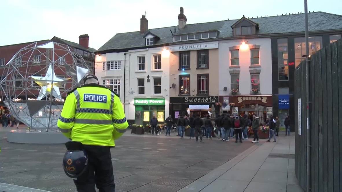 UK: Napoli fans moved on by police ahead of Liverpool Champions League clash