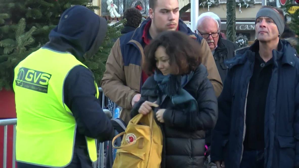 Francia: Aumentan la seguridad en Estrasburgo mientras continúa la búsqueda del tirador