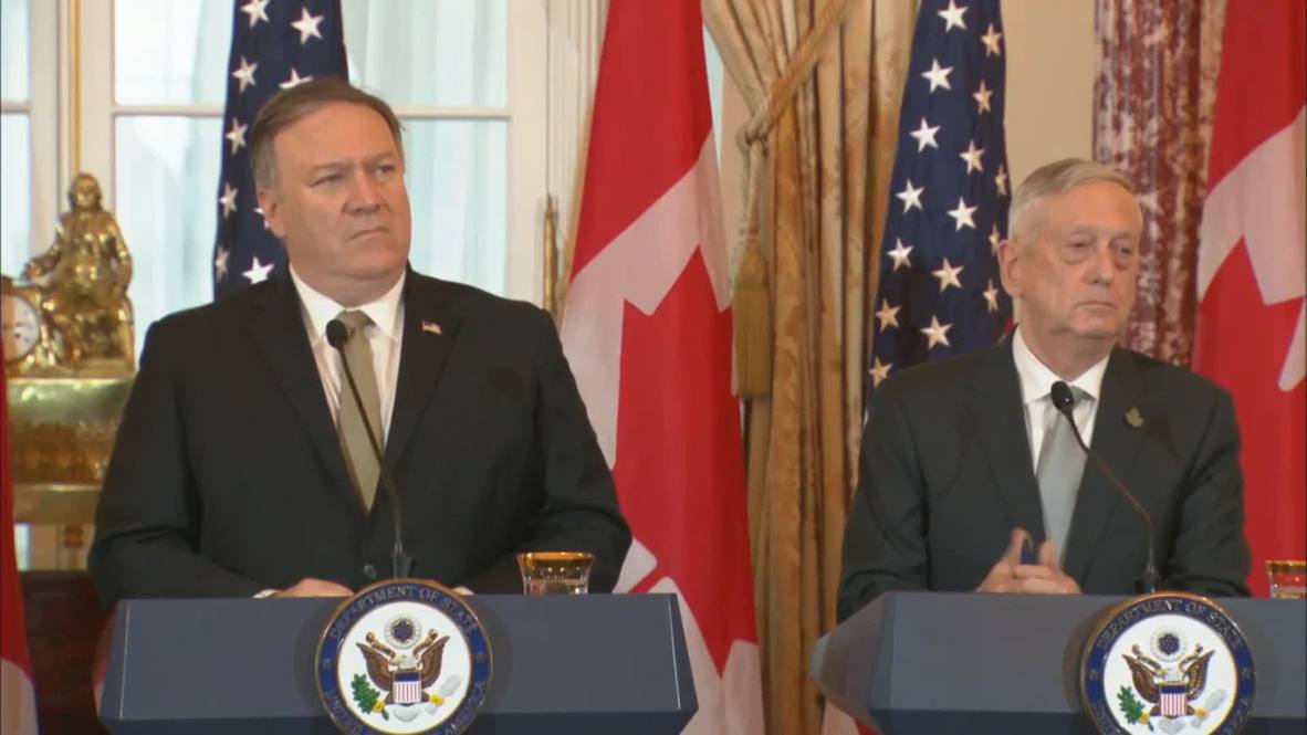 US: Mattis accuses Russia of 'malign influence' in Kerch Strait incident