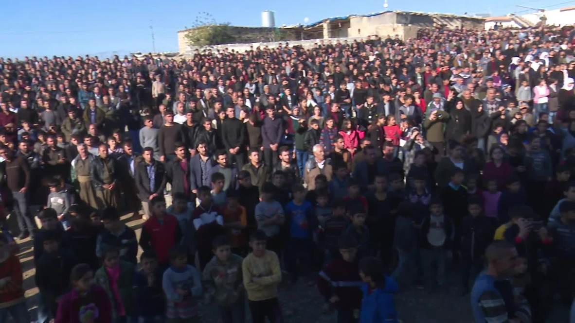 Iraq: Hundreds mourn PKK members killed in alleged Turkish airstrikes over Makhmour