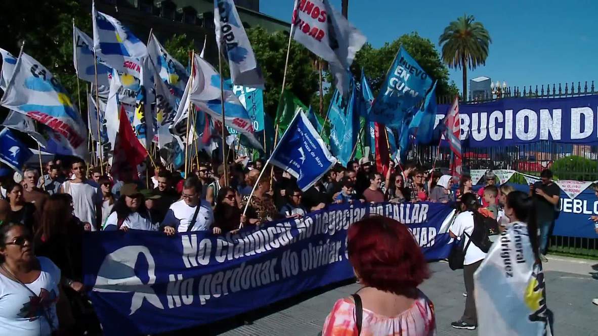 Argentina: Mothers of Plaza de Mayo close 38th Resistance March in Buenos Aires