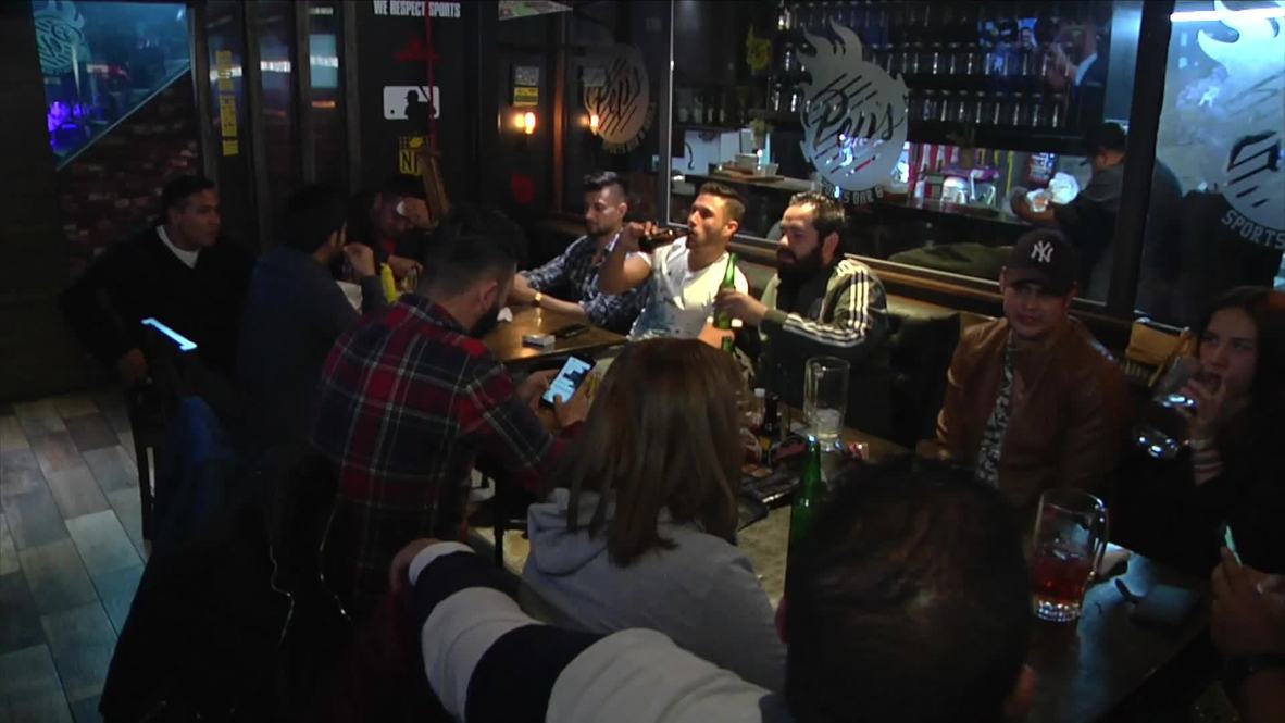 México: Aficionados al boxeo celebran la victoria del 'Canelo' Alvarez