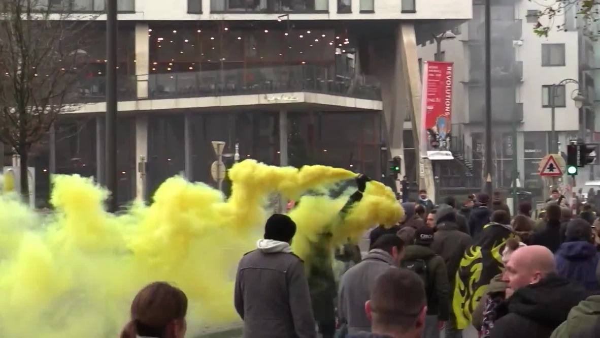 Belgium: Thousands protest UN migration pact in Brussels