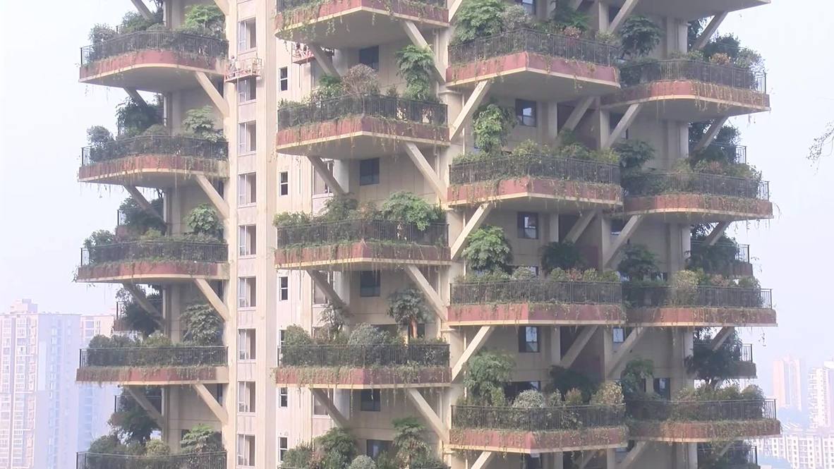 Estos jardines transforman la ciudad china de Chengdu en una “jungla vertical
