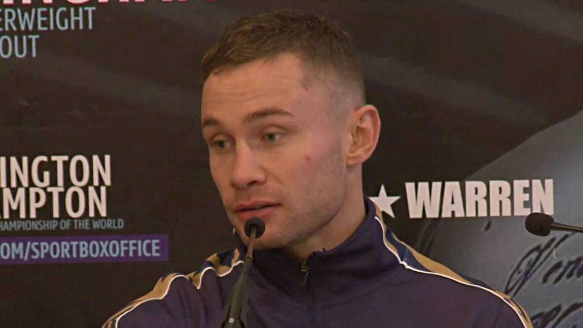 UK: Featherweights Frampton and Warrington speak of respect ahead of title bout