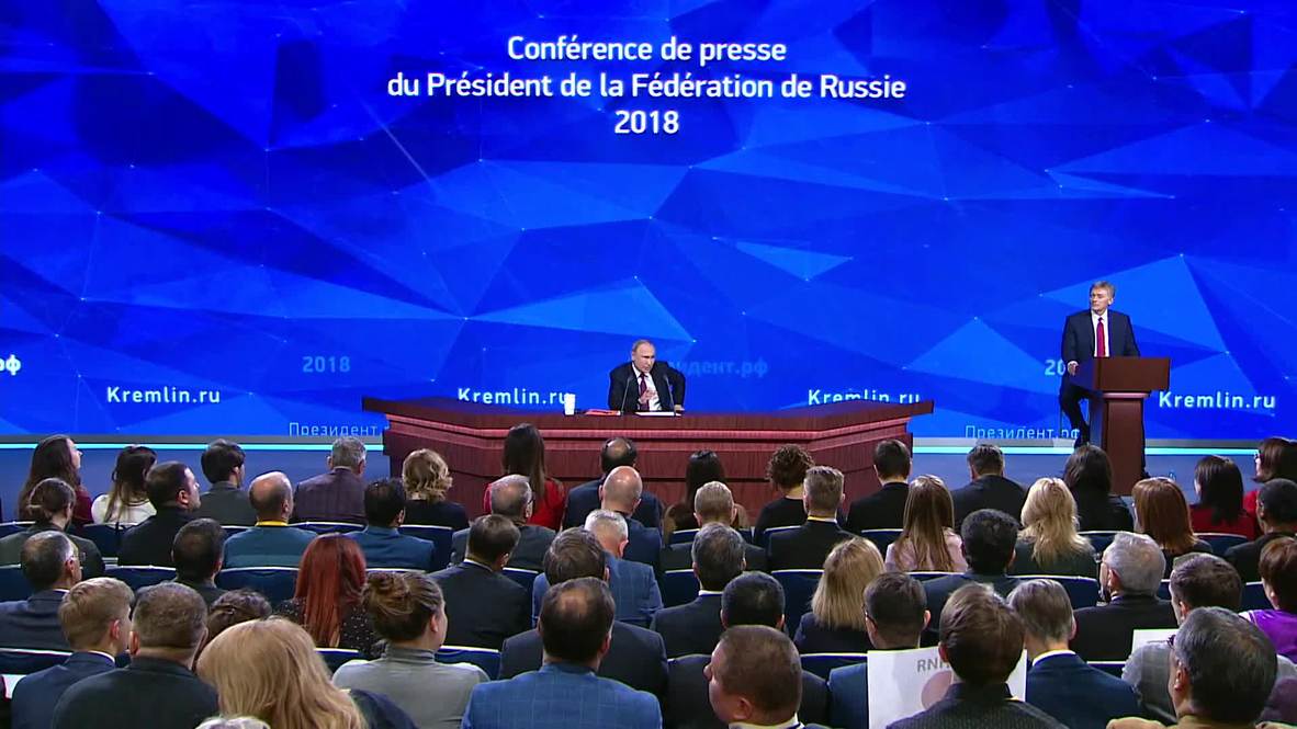 Russia: 'Russophobes among Kiev authorities' – Putin at annual press conference