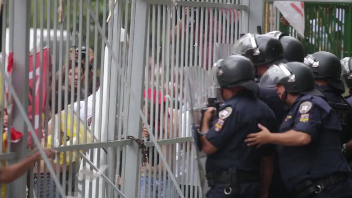 Brasil: Enfrentamientos durante protesta contra las reformas de pensiones en Sao Paulo