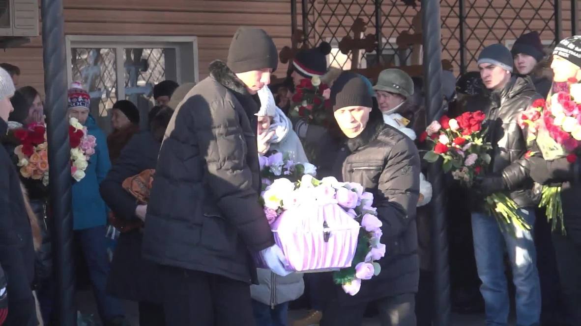 Russia: First funerals held for Magnitogorsk building collapse victims