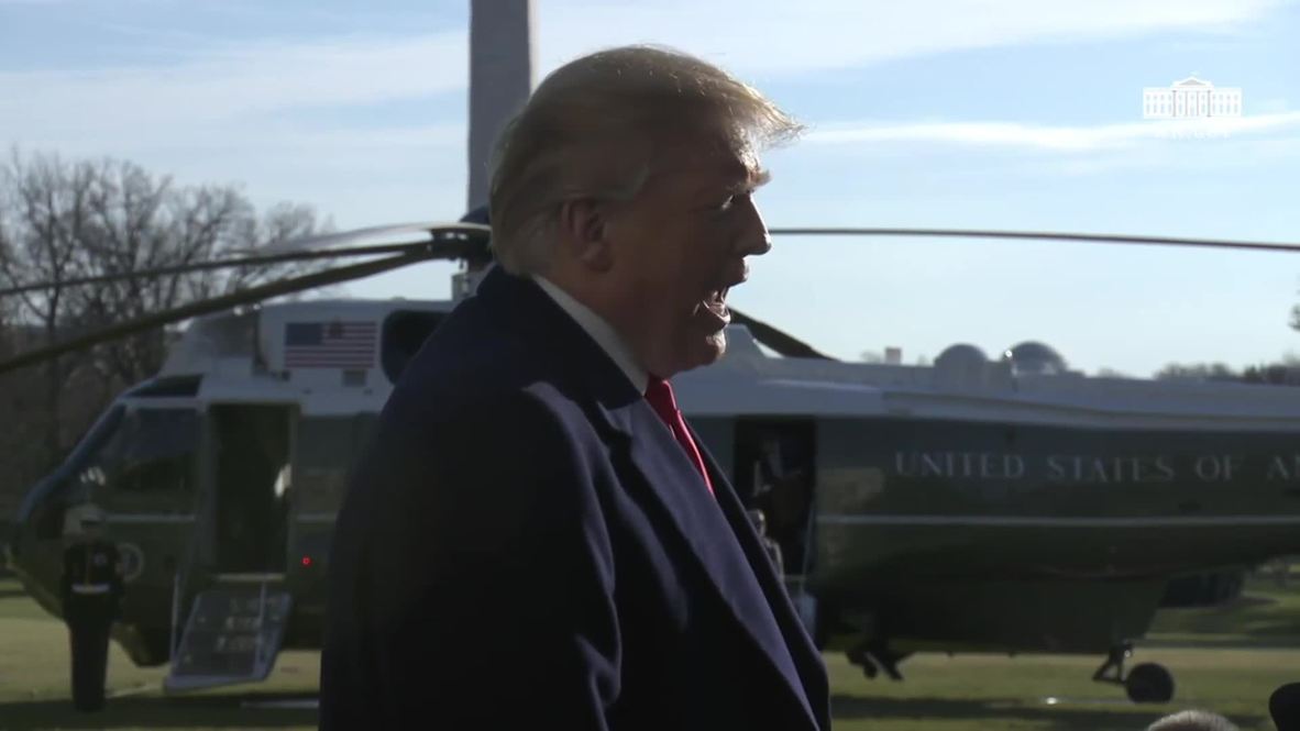 USA: Trump doubles down on steel barrier, "it's a national emergency"