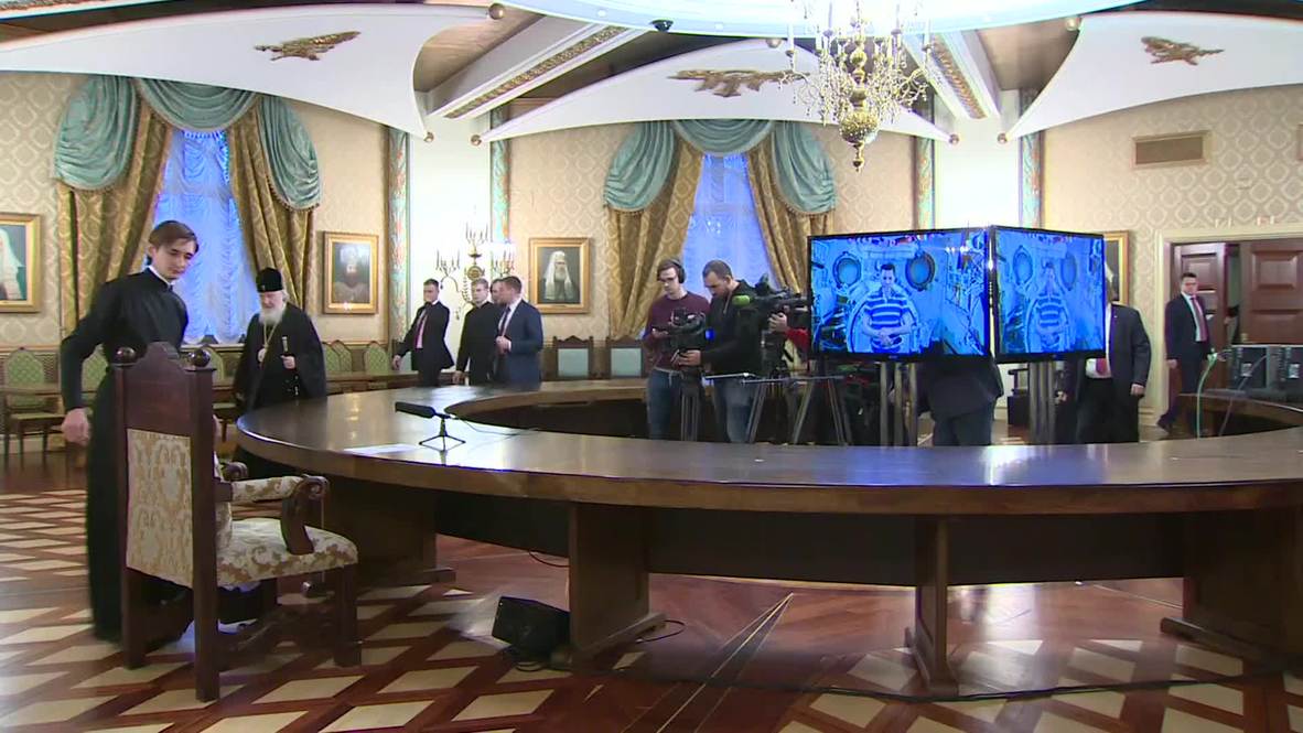 Russia: Patriarch Kirill wishes cosmonaut Kononenko Merry Orthodox Christmas