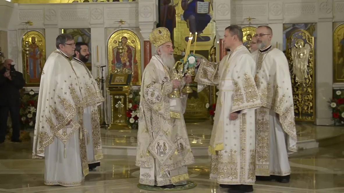 Serbia: Patriarch Irinej leads Orthodox Christmas liturgy in Belgrade