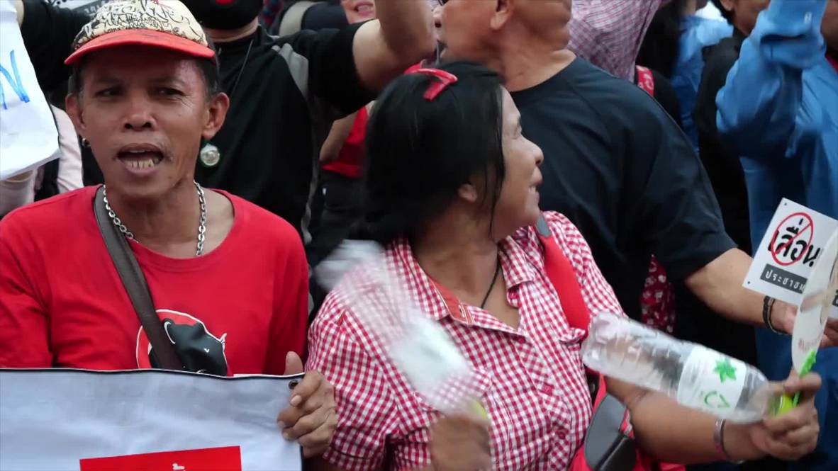Thailand: Protesters hit Bangkok fearing election delay
