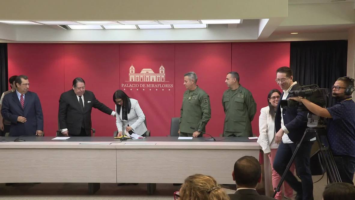 Venezuela: La vicepresidenta Rodríguez condena las nuevas sanciones estadounidenses