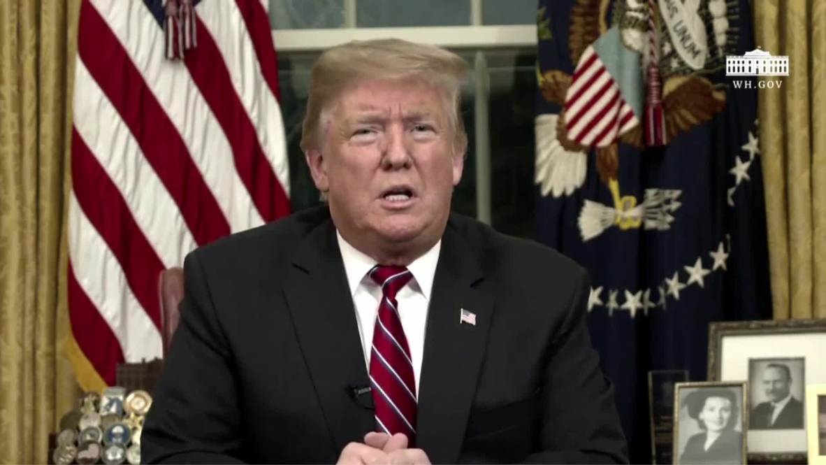 EE.UU.: Trump critica a los demócratas por no aprobar los gastos para el muro con México