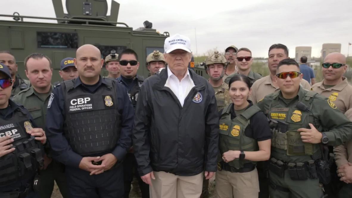 EE. UU.: Trump advierte sobre la "muerte, mucha muerte" durante su visita a la frontera en Texas