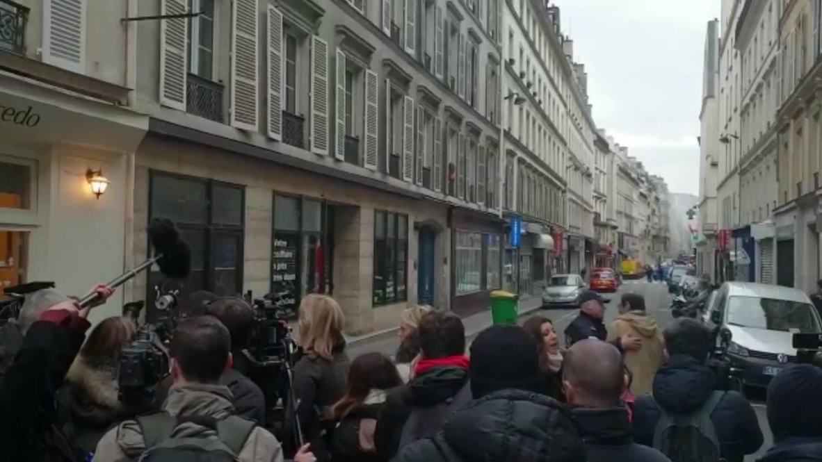 Francia: Al menos 20 heridos por una explosión de gas en París