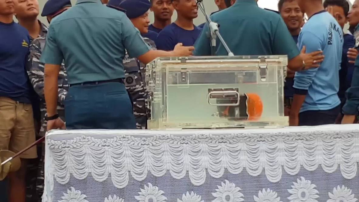 Indonesia: Hallan la segunda caja negra del vuelo estrellado de Lion Air