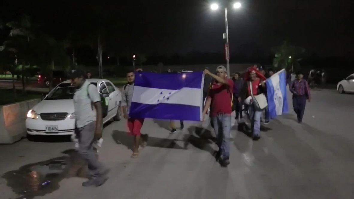 Honduras: una nueva caravana de migrantes inicia su camino hacia EE.UU.