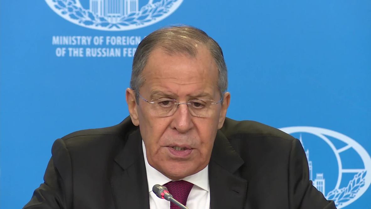 Russia: Lavrov talks US withdrawal from Syria and calls on Japan to recognise outcome of WWII