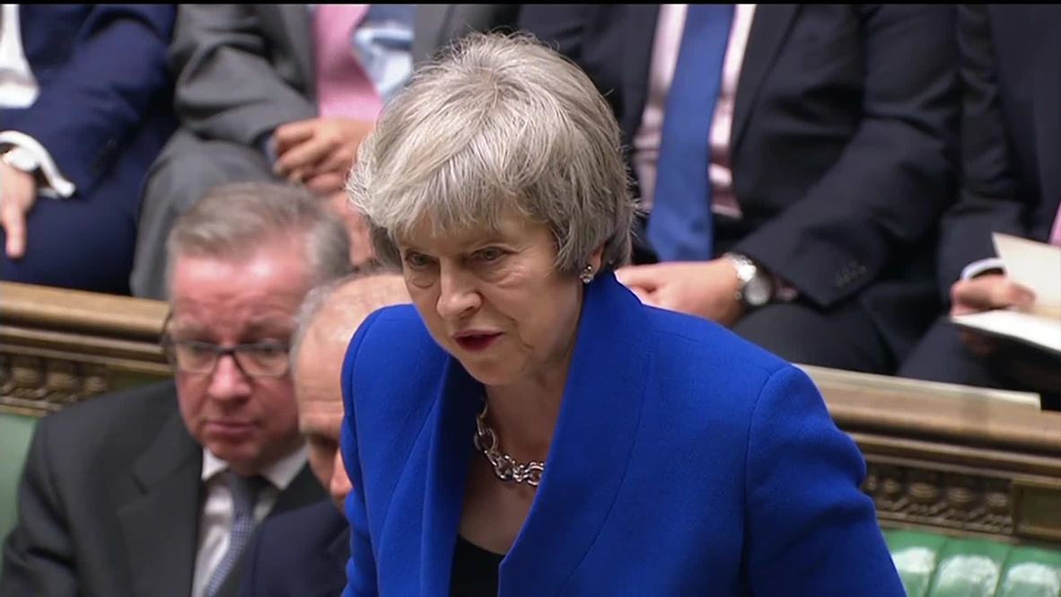 UK: May solemnly swears to continue with Brexit after surviving motion