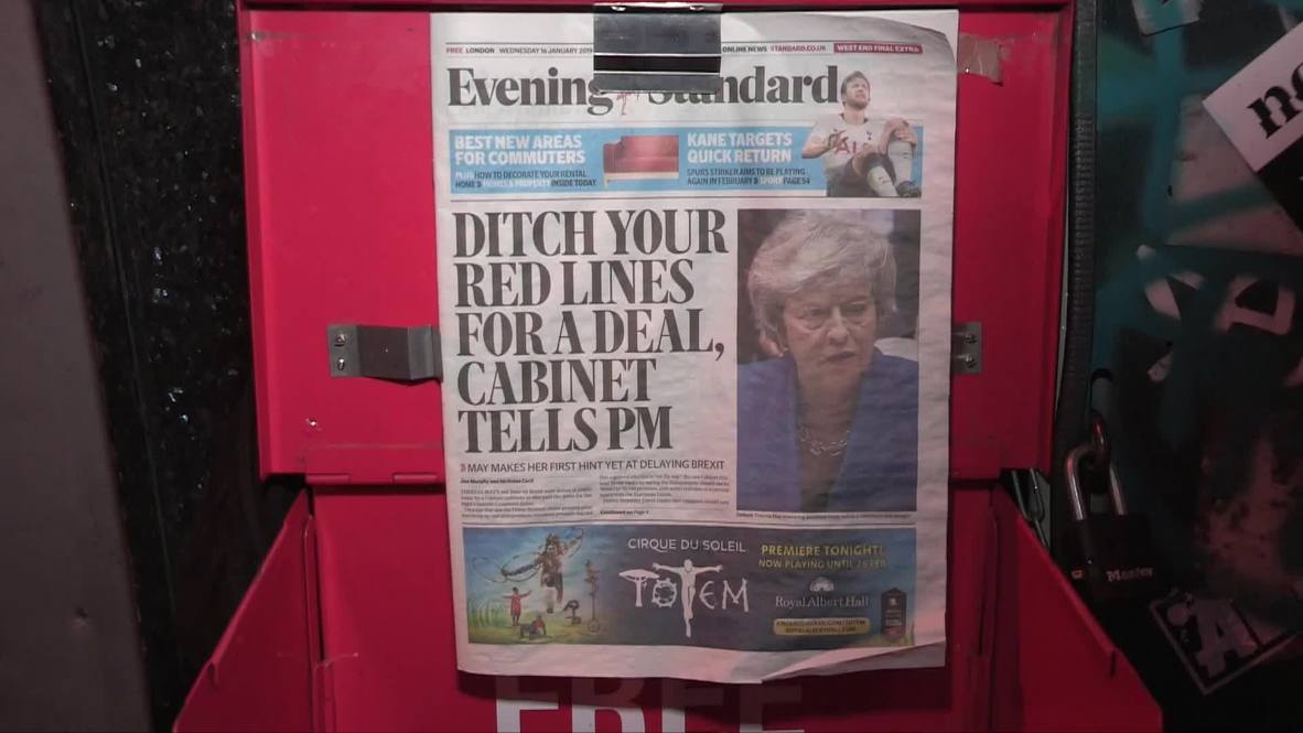 UK: Londoners 'fearful' and 'worried' after defeat of May’s Brexit plan