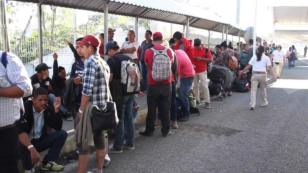 Mexico: 1,000-strong Honduran caravan reaches Guatemala-Mexico border