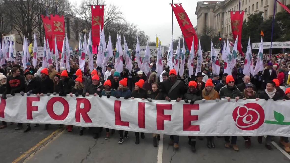 EE.UU.: Decenas de miles de personas asisten a una manifestación contra el aborto