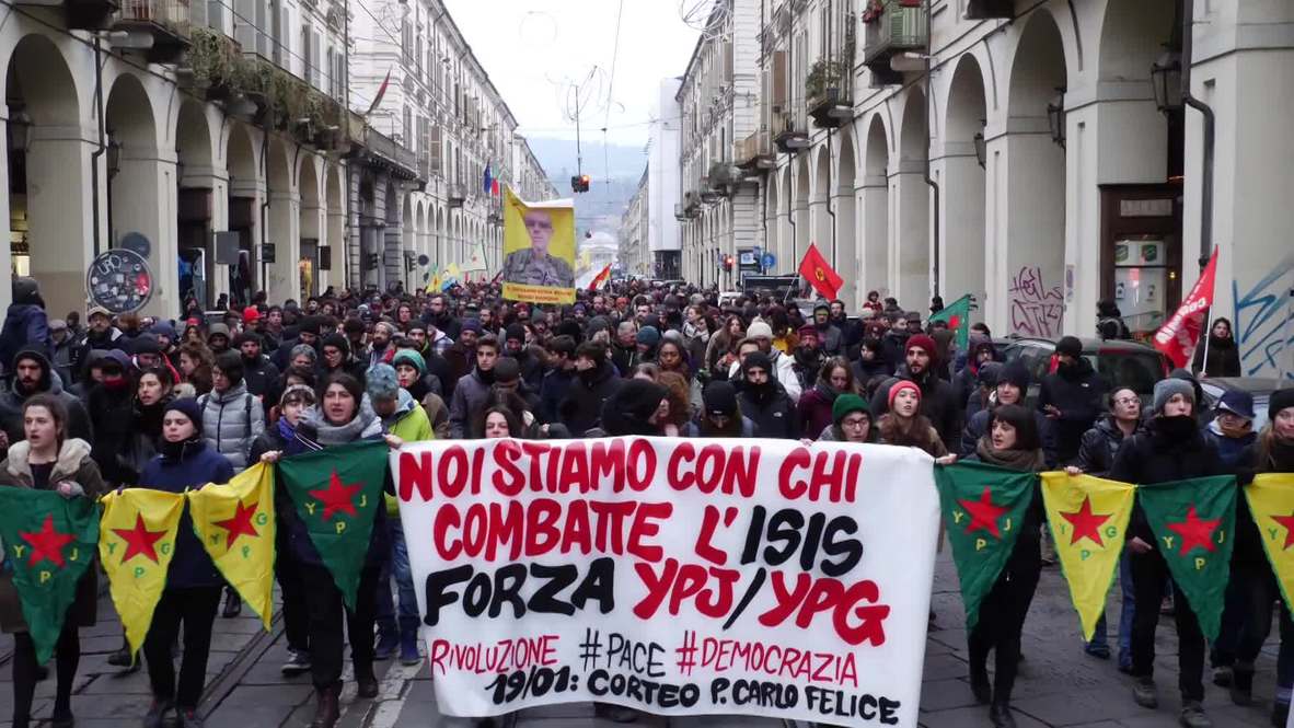 Italy: Hundreds decry 'special surveillance' request for pro-Kurdish activists