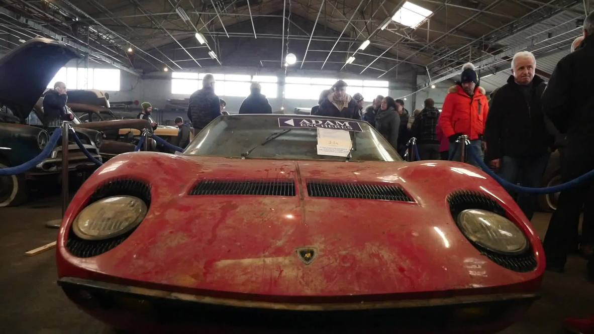 Una "increíble" colección de 81 coches clásicos sale a subasta cerca de Toulouse