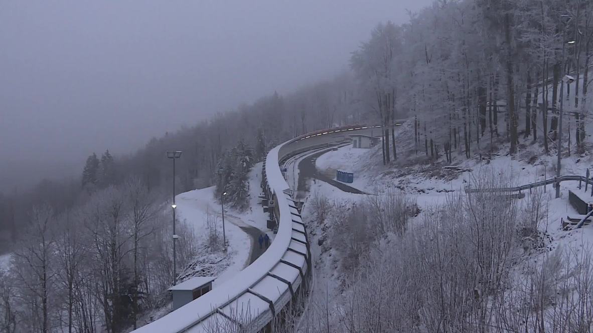 Germany: Luge athletes hold last practice ahead of World Championships