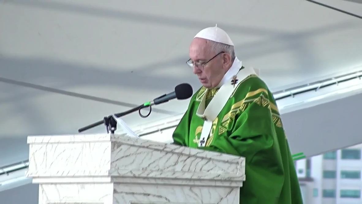 Panamá: El papa insta a los jóvenes a "aprovechar el día" durante la Jornada Mundial de la Juventud