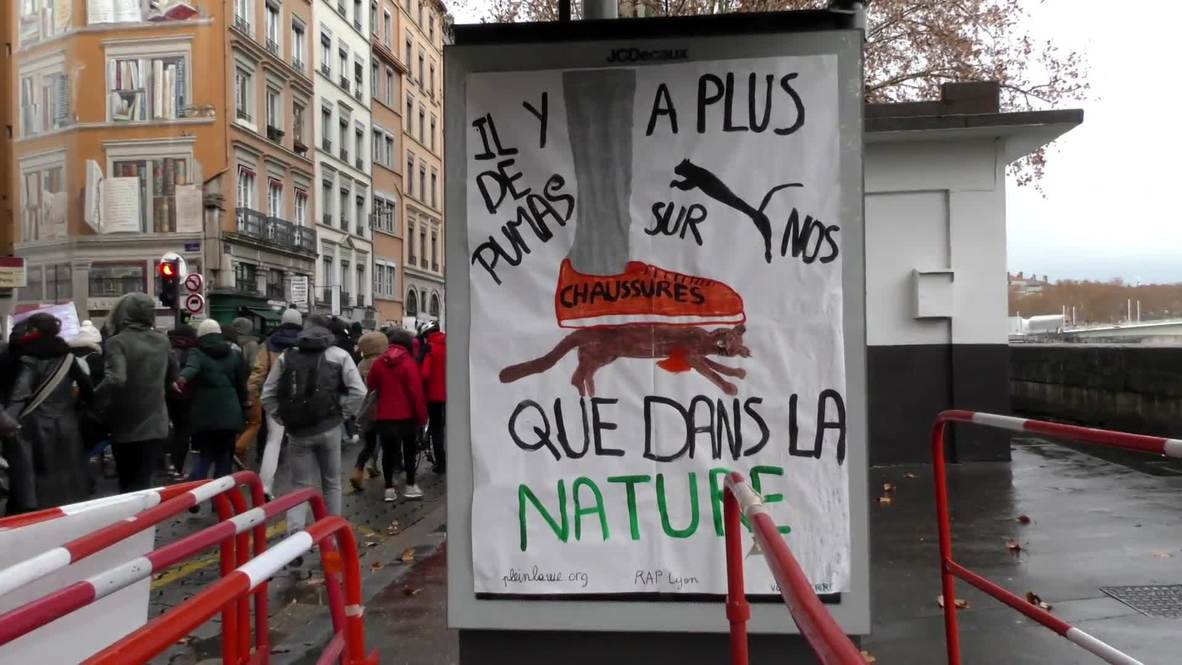 France: Thousands demand climate action in Lyon protest
