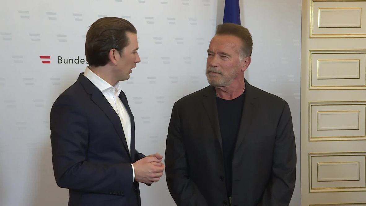 Austria: Arnold Schwarzenegger and Kurz discuss climate change and R20