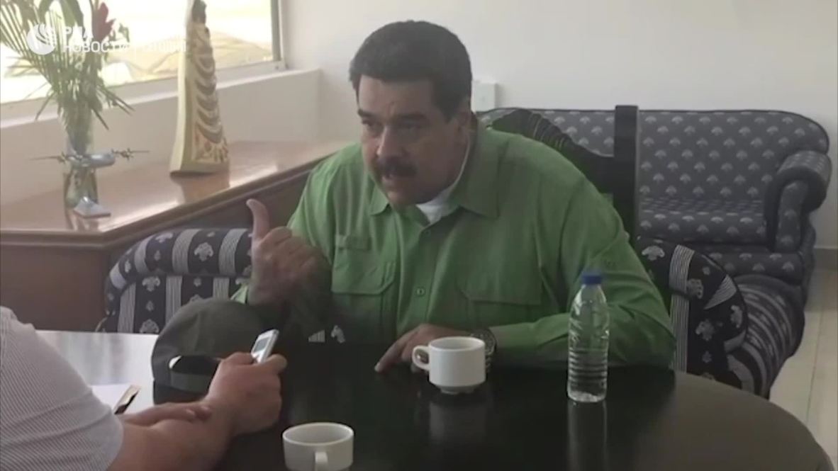 Venezuela: White House in 'despair,' cannot defeat Venezuela - Maduro *EXCLUSIVE* *PARTNER CONTENT*