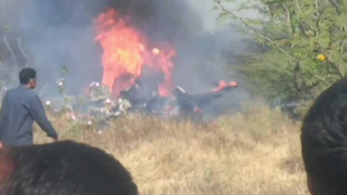 India: Two dead after fighter jet crashes during test flight in Bengaluru