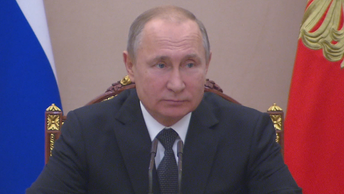 Russia: Putin holds Security Council meeting over upcoming US withdrawal from INF Treaty