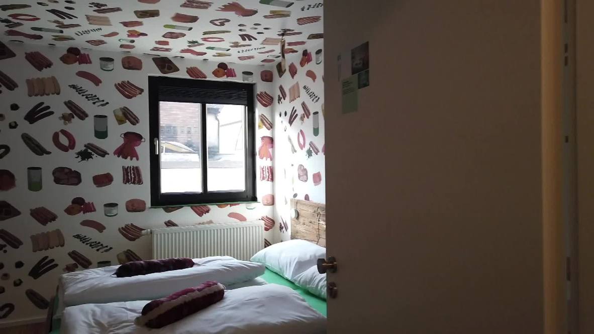 The WURST room ever! SAUSAGE-themed hotel opens in southern Germany