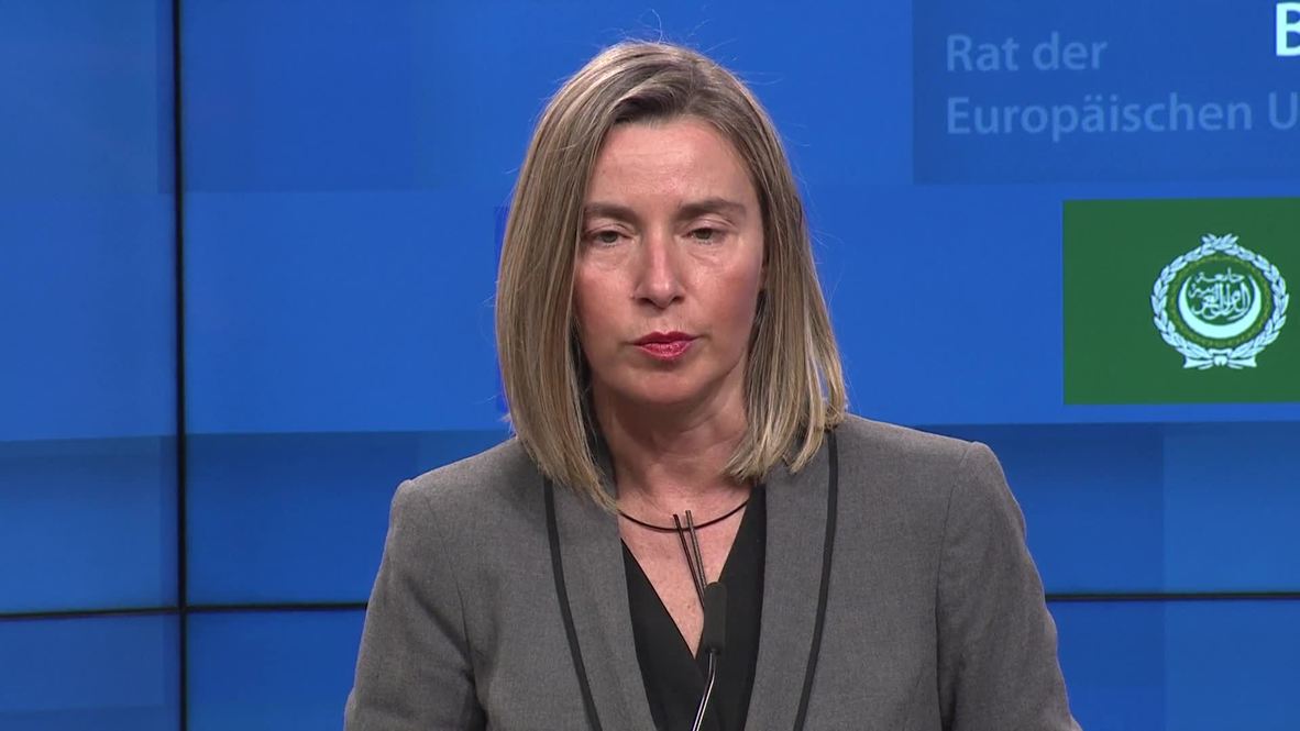 Belgium: Mogherini hails '95 percent' common ground with Arab League