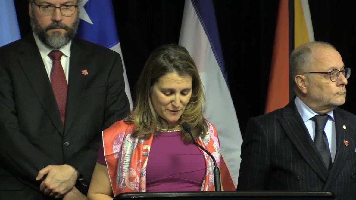 Canada: Activists interrupt Lima Group meeting in Ottawa
