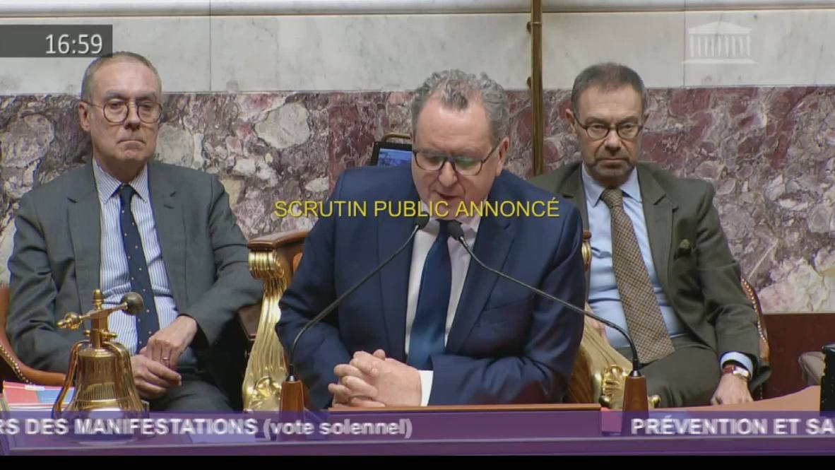 France: National Assembly passes 'anti-hooligan' bill