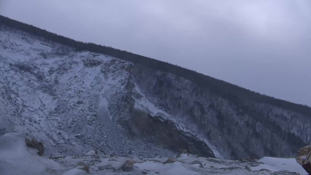 Russia: Military engineers blow up 'mountain' blocking Siberian river