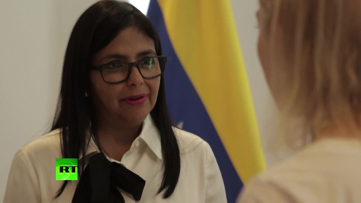 Venezuela: Aid ‘a farce’ as 'no crisis' exists - VP Rodriguez *EXCLUSIVE* *PARTNER CONTENT*