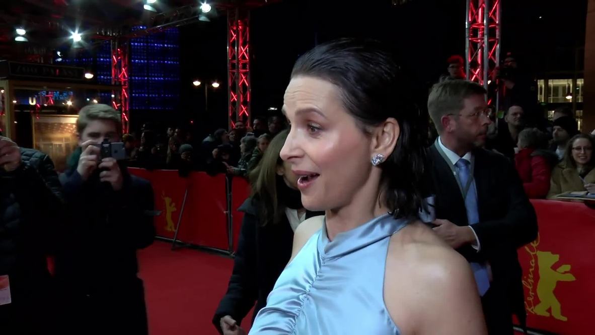 Germany: Juliette Binoche stuns at Berlinale Red Carpet