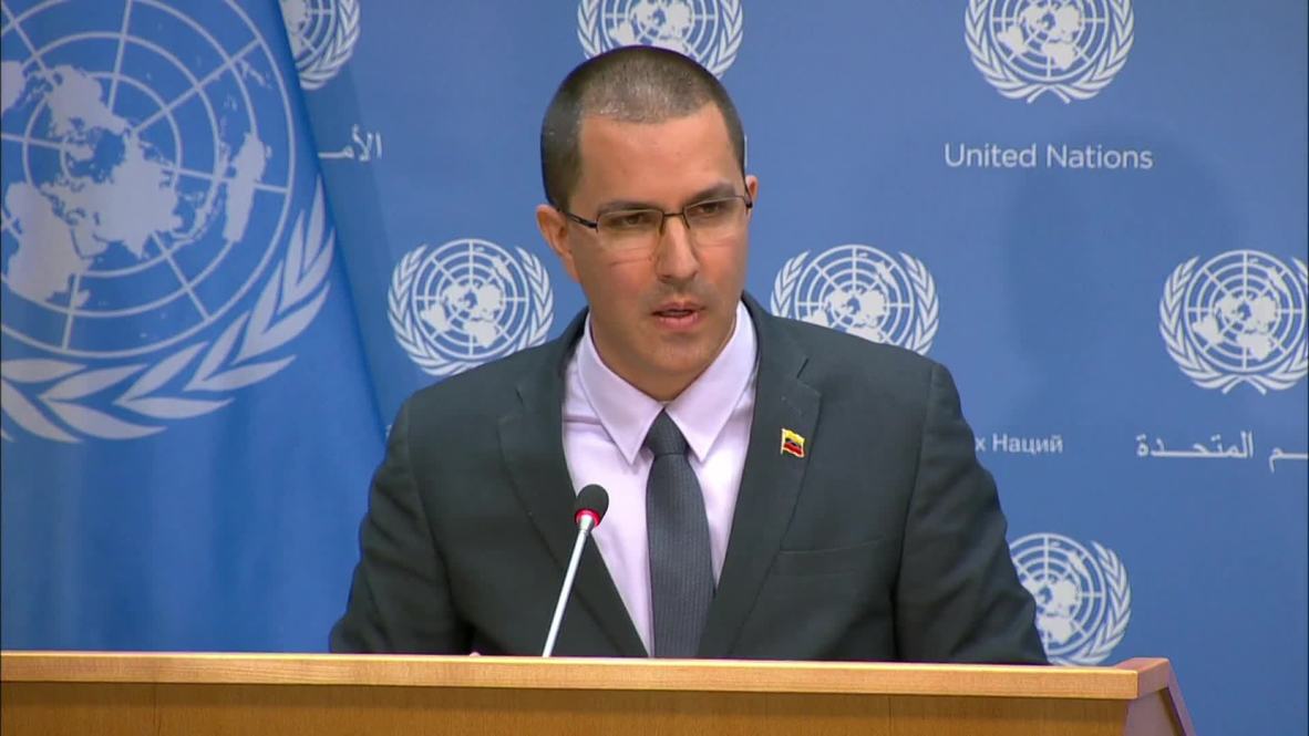 ONU: No hay crisis humanitaria en Venezuela, sino una economía bloqueada - Ministro de Relaciones Exteriores