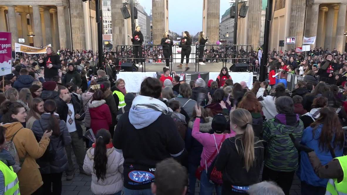 Germany: Berlin dance-demo protests sexual violence against women