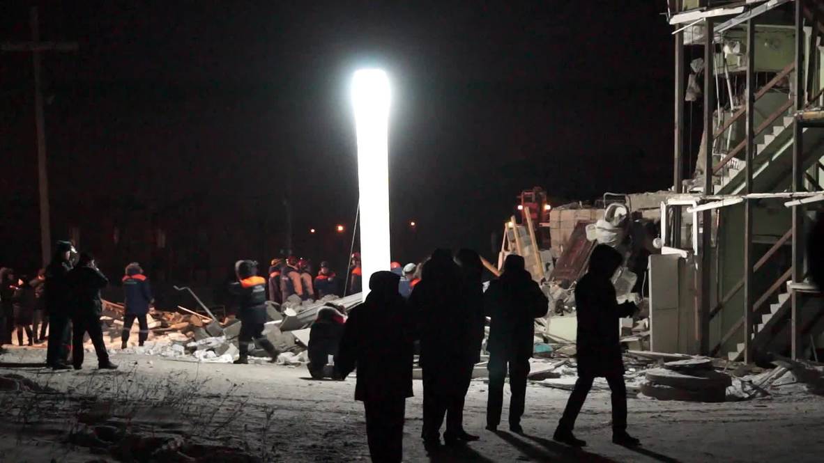 Russia: One dead as gas explosion hits residential building in Krasnoyarsk