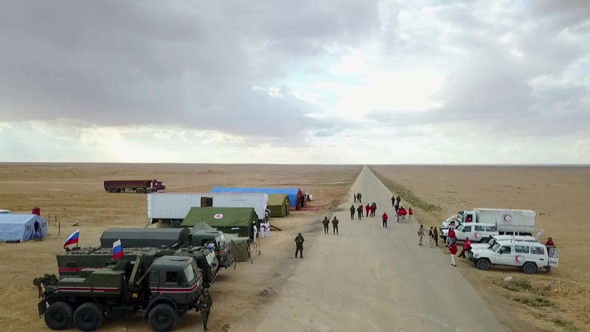 Syria: Two humanitarian corridors open for refugees from Rukban camp