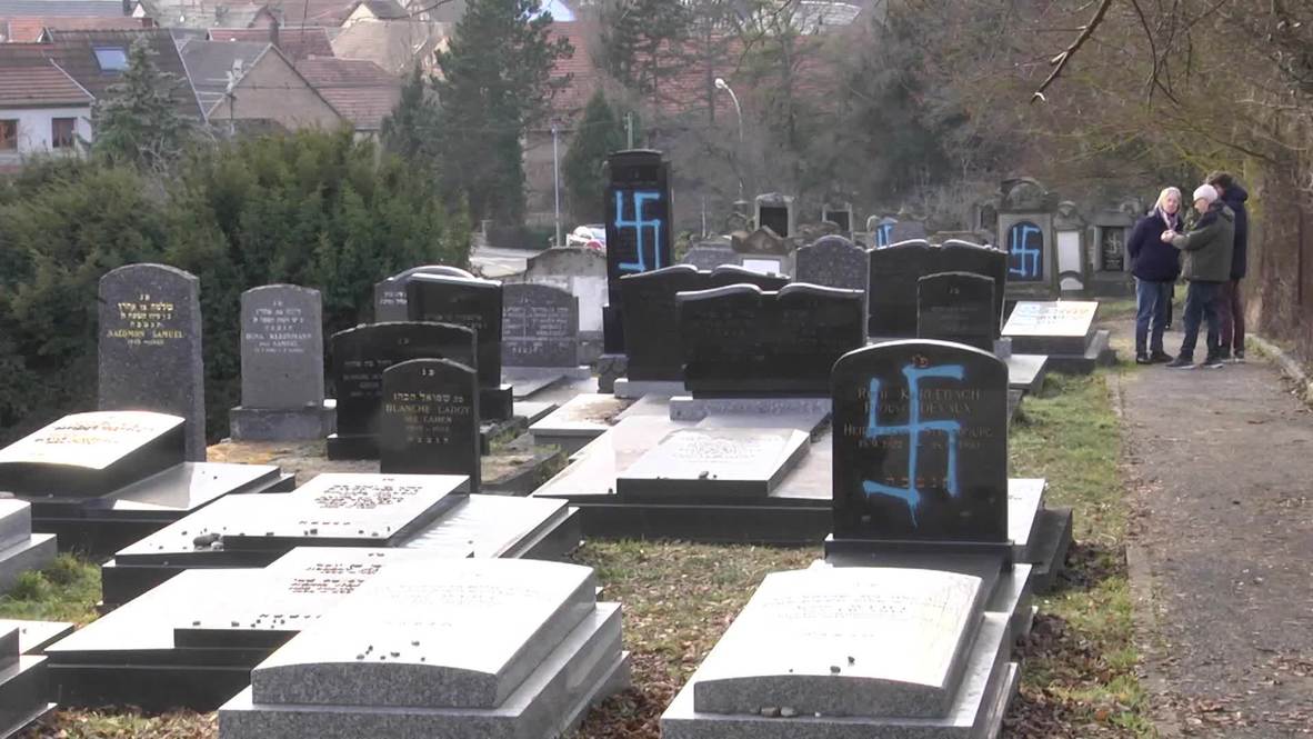 Francia: Al menos 80 tumbas judías son vandalizadas en Alsacia