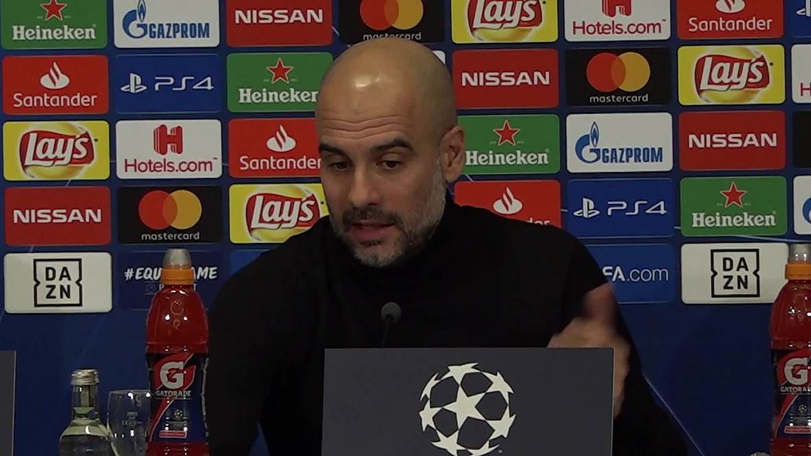 Alemania: El partido entre el Manchester City y el Schalke será "muy difícil" - Guardiola